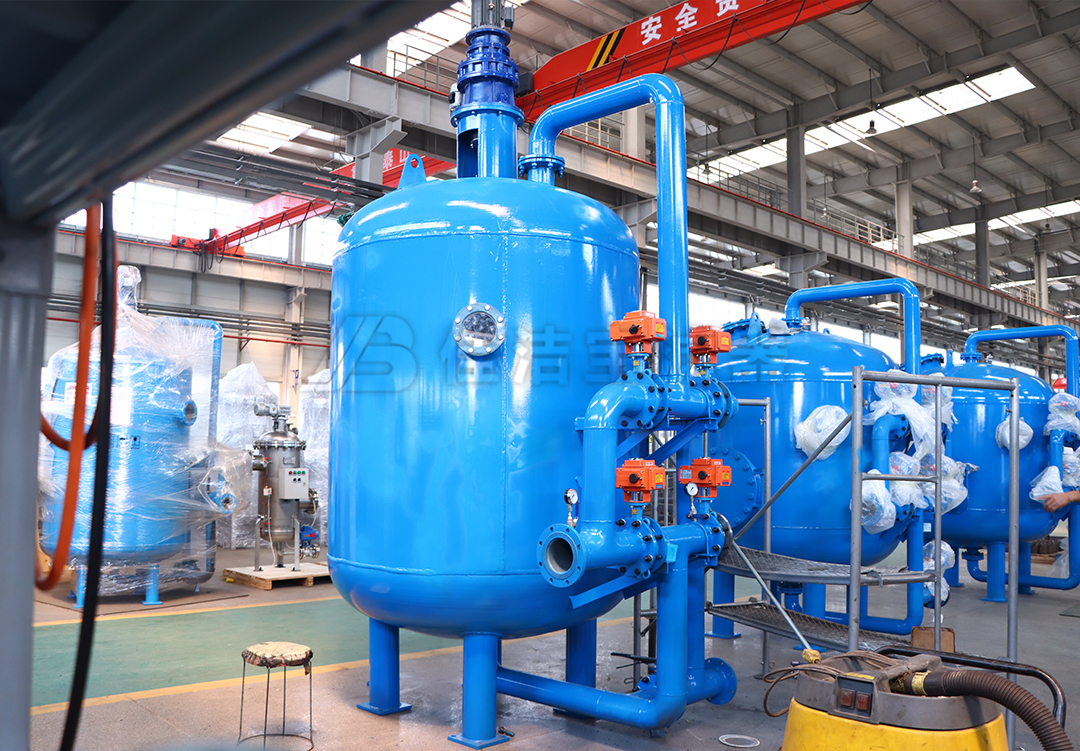 石油廠污水處理中纖維球過濾器應用